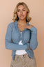 FINAL SALE - Kelsey Ruffle Cardigan