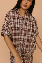 FINAL SALE - Tatum Plaid Button Down