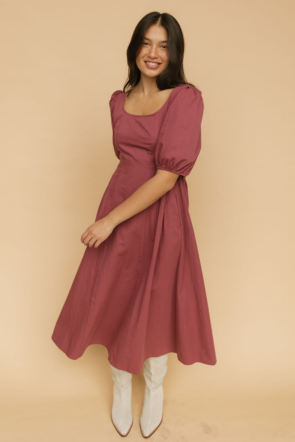 Rosalind Midi in Wine Secondary image