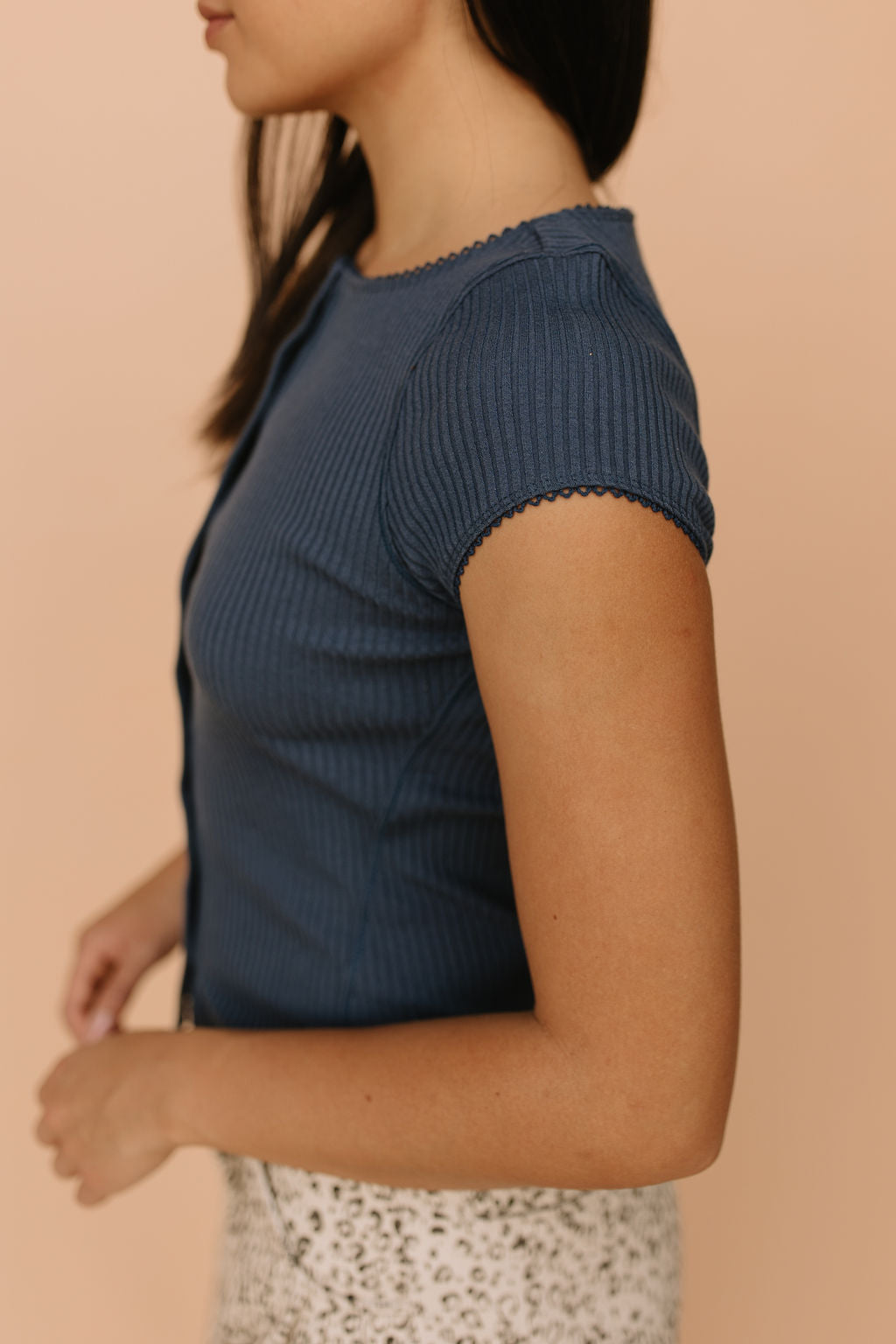 Free People Most Wanted Cardi in Navy