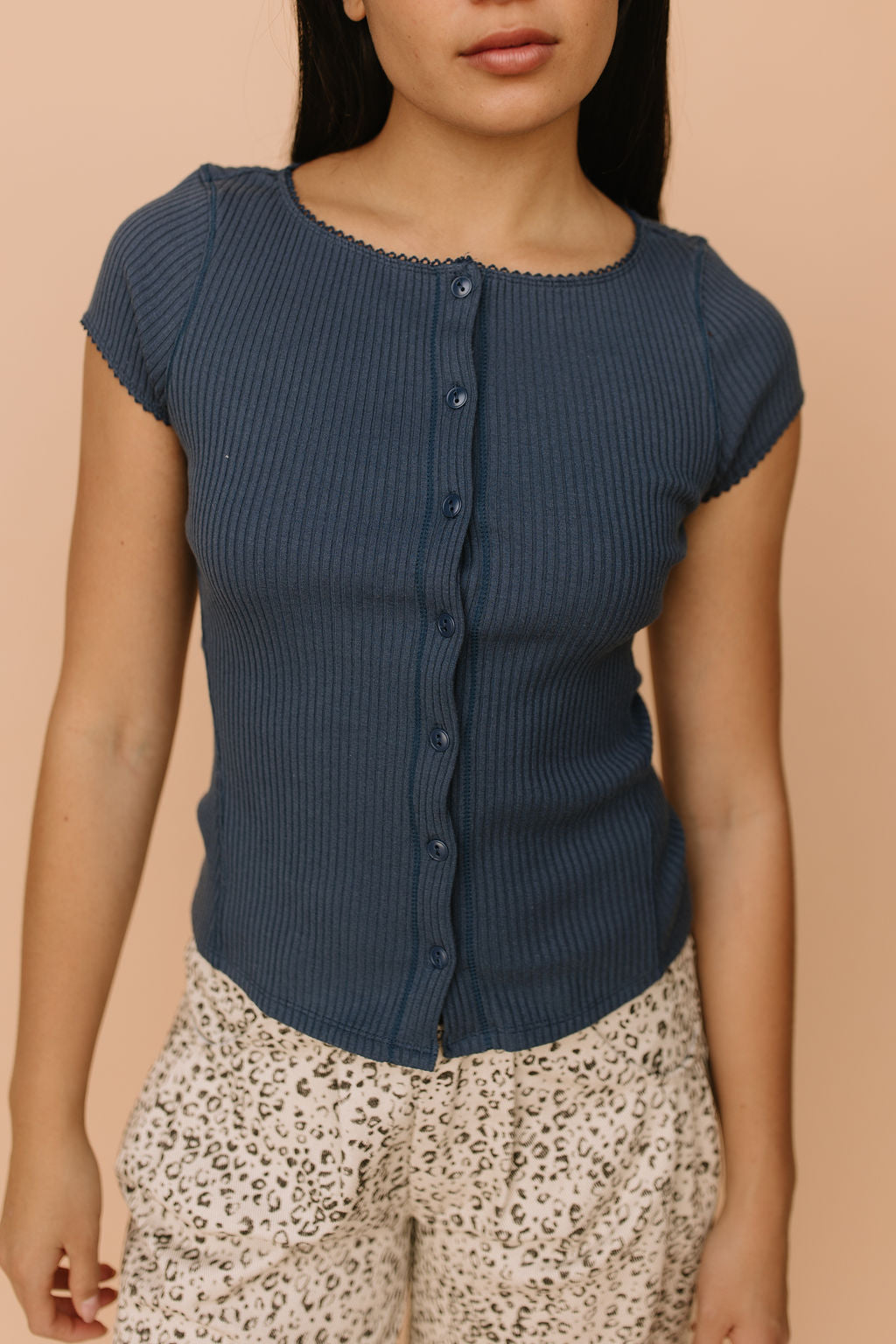 Free People Most Wanted Cardi in Navy