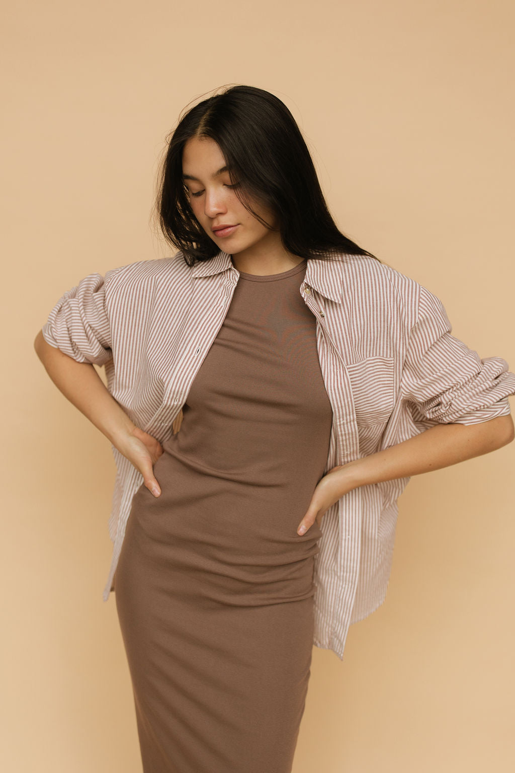 FINAL SALE - Jovie Stripe Button Down Main image
