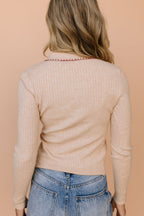 Vivian Top in Tan