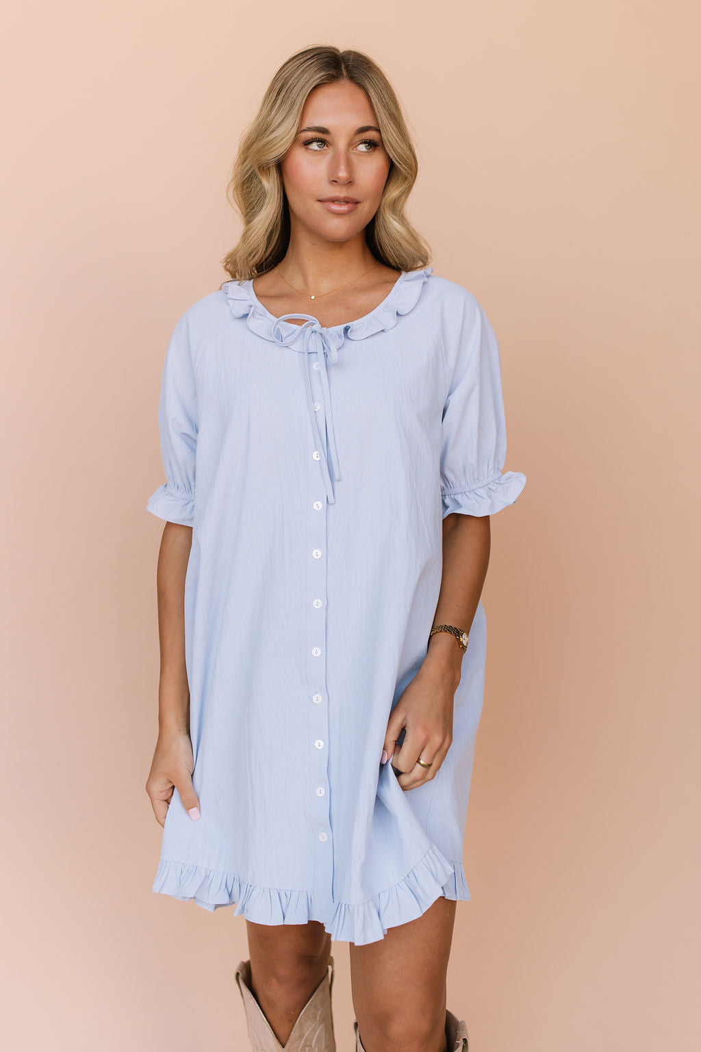 Wendy Ruffle Dress Main image