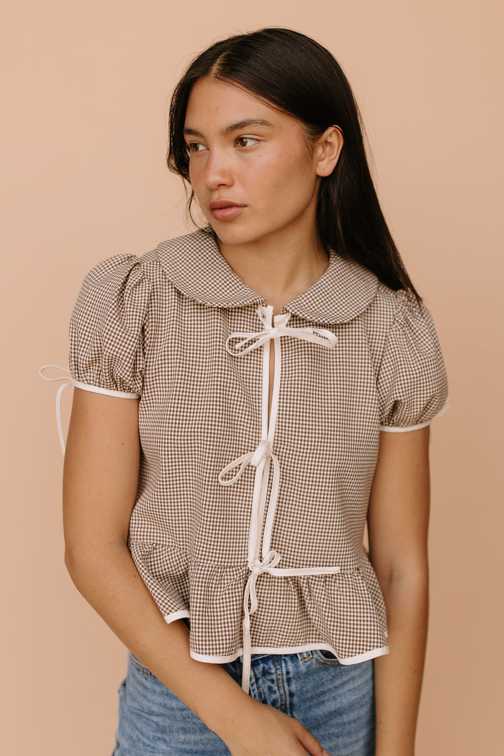 Francis Gingham Blouse Main image