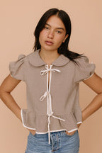 Francis Gingham Blouse