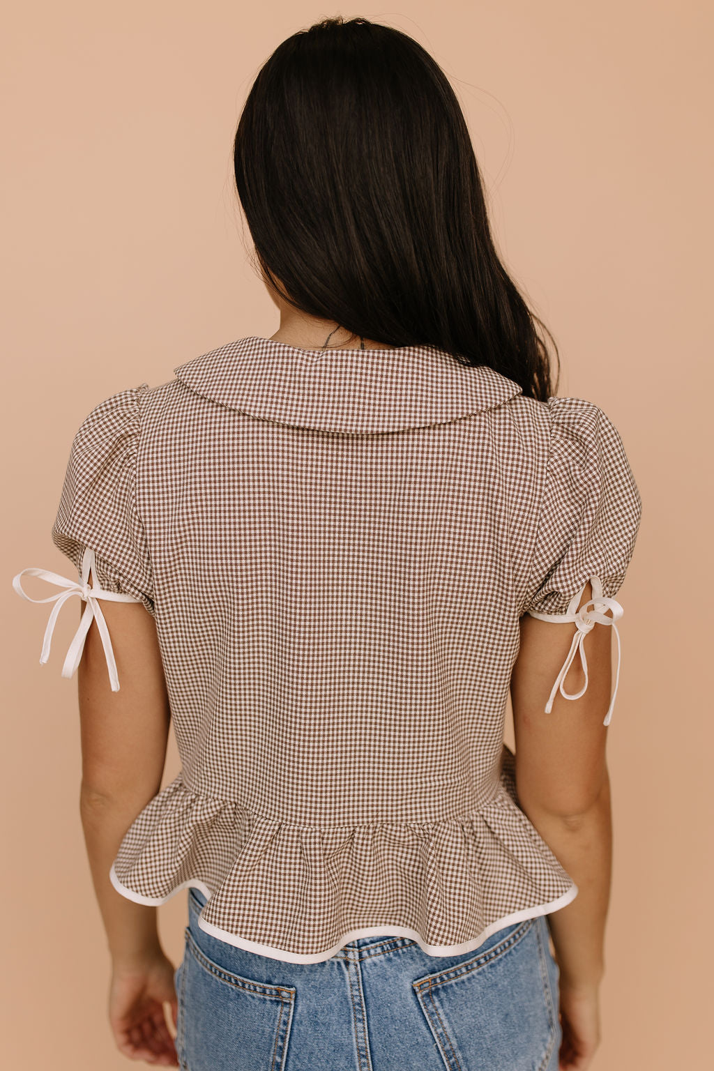 Francis Gingham Blouse