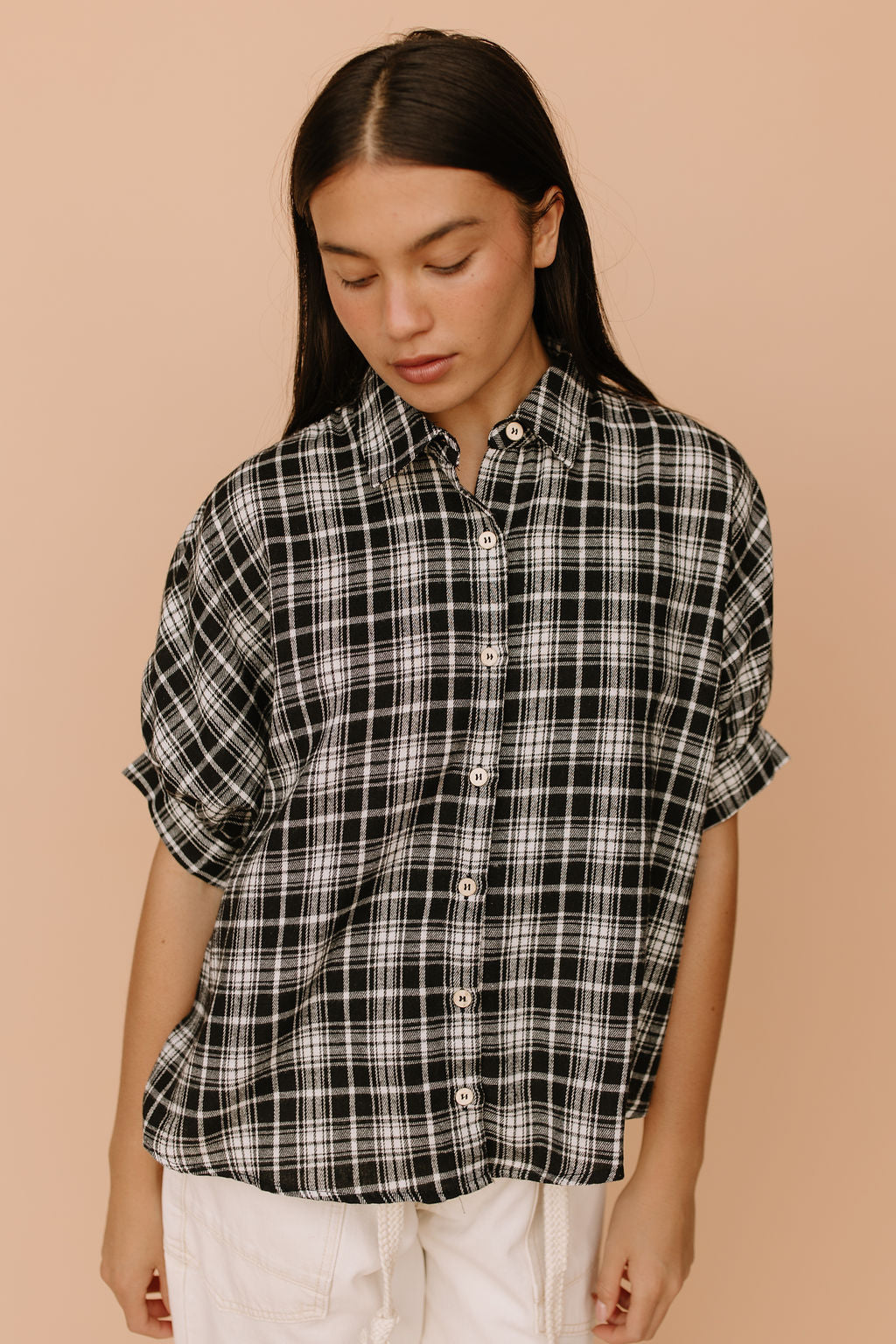 FINAL SALE - Tatum Plaid Button Down