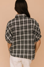 FINAL SALE - Tatum Plaid Button Down