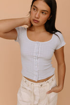 Millie Pointelle Top
