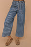 Painted Roses Denim Pants