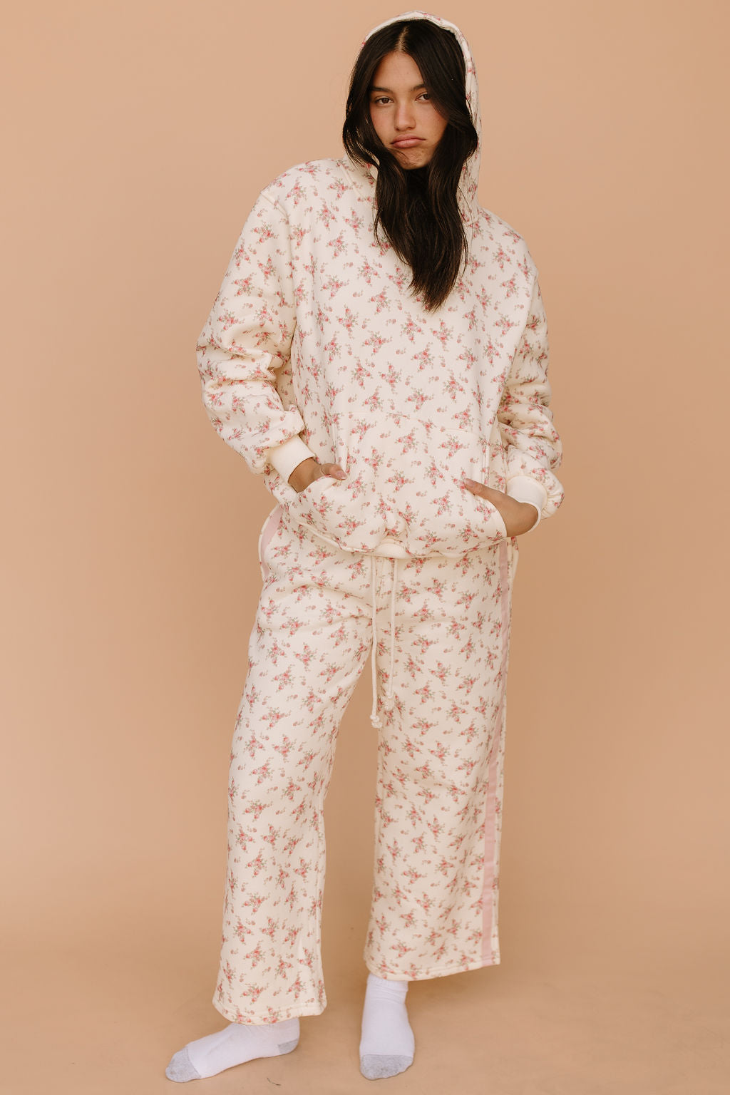 Kira Floral Hoodie