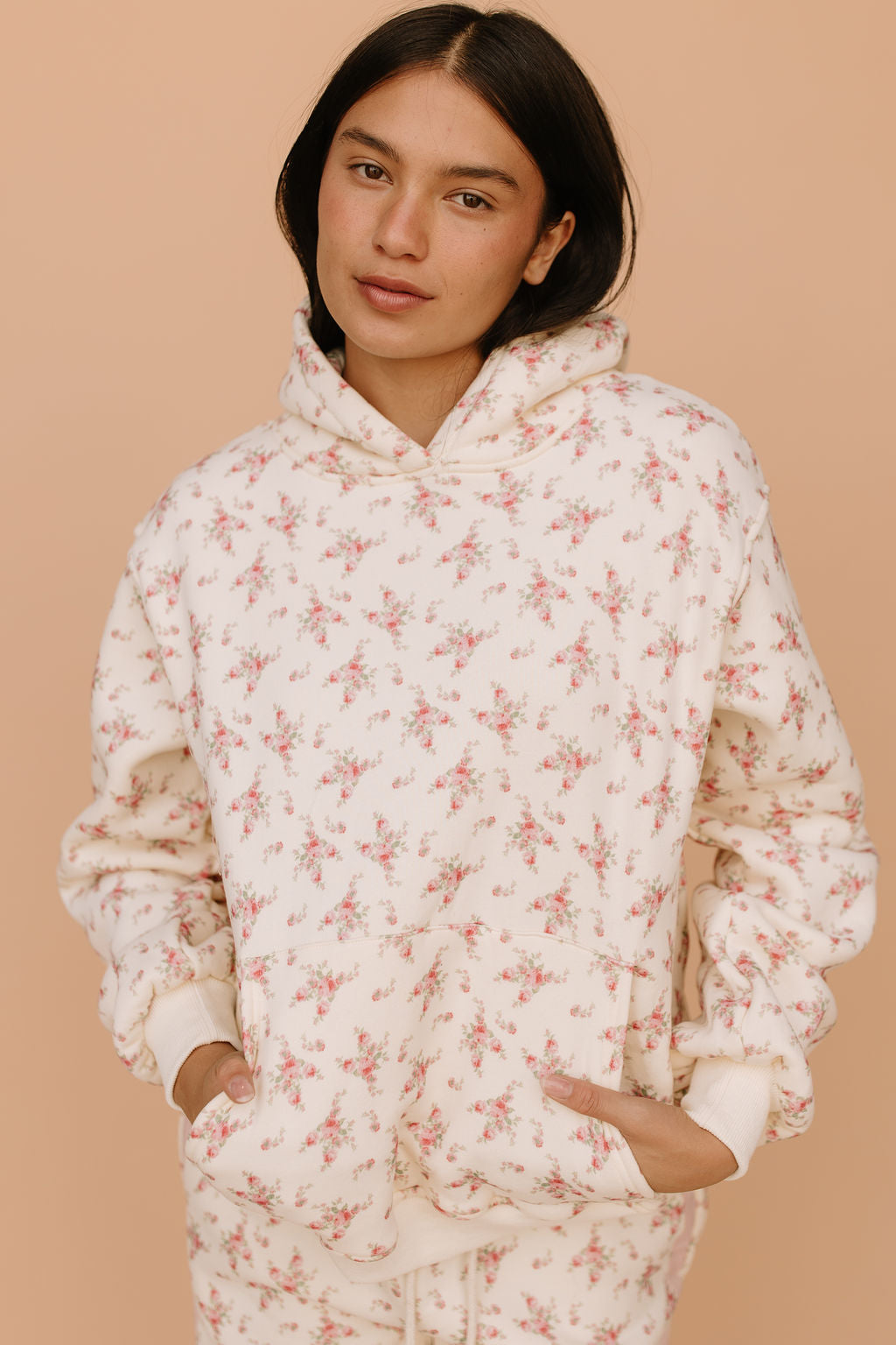 Kira Floral Hoodie
