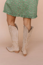Tess Boots in Beige