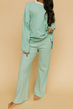 Porter Fleece Stripe Pants