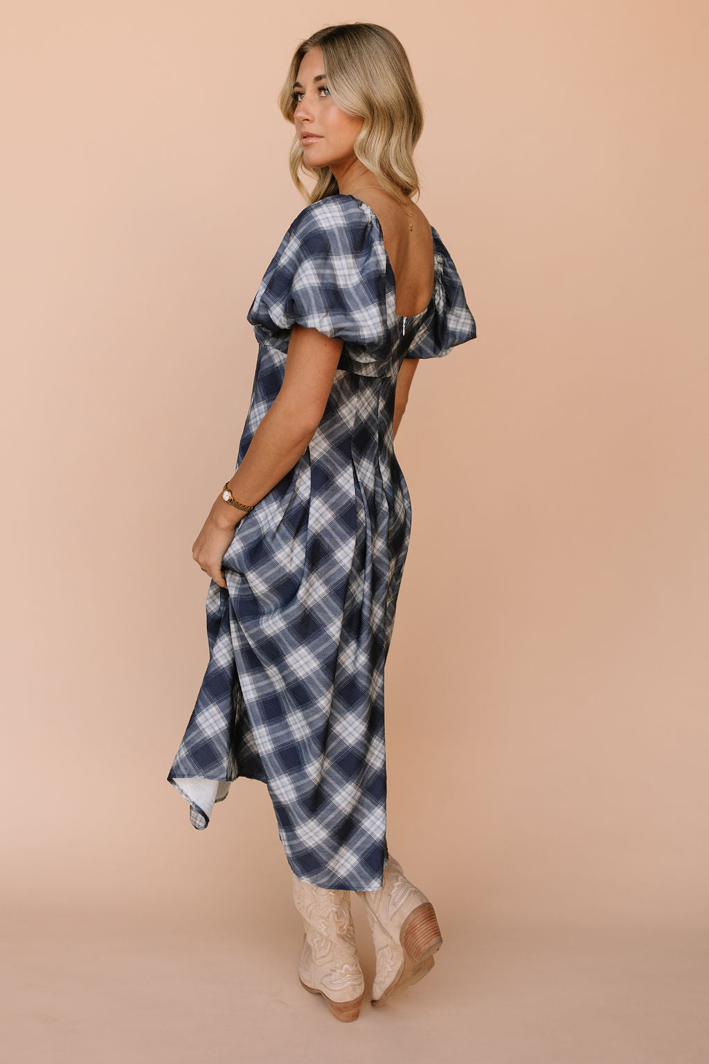Nessa Plaid Dress
