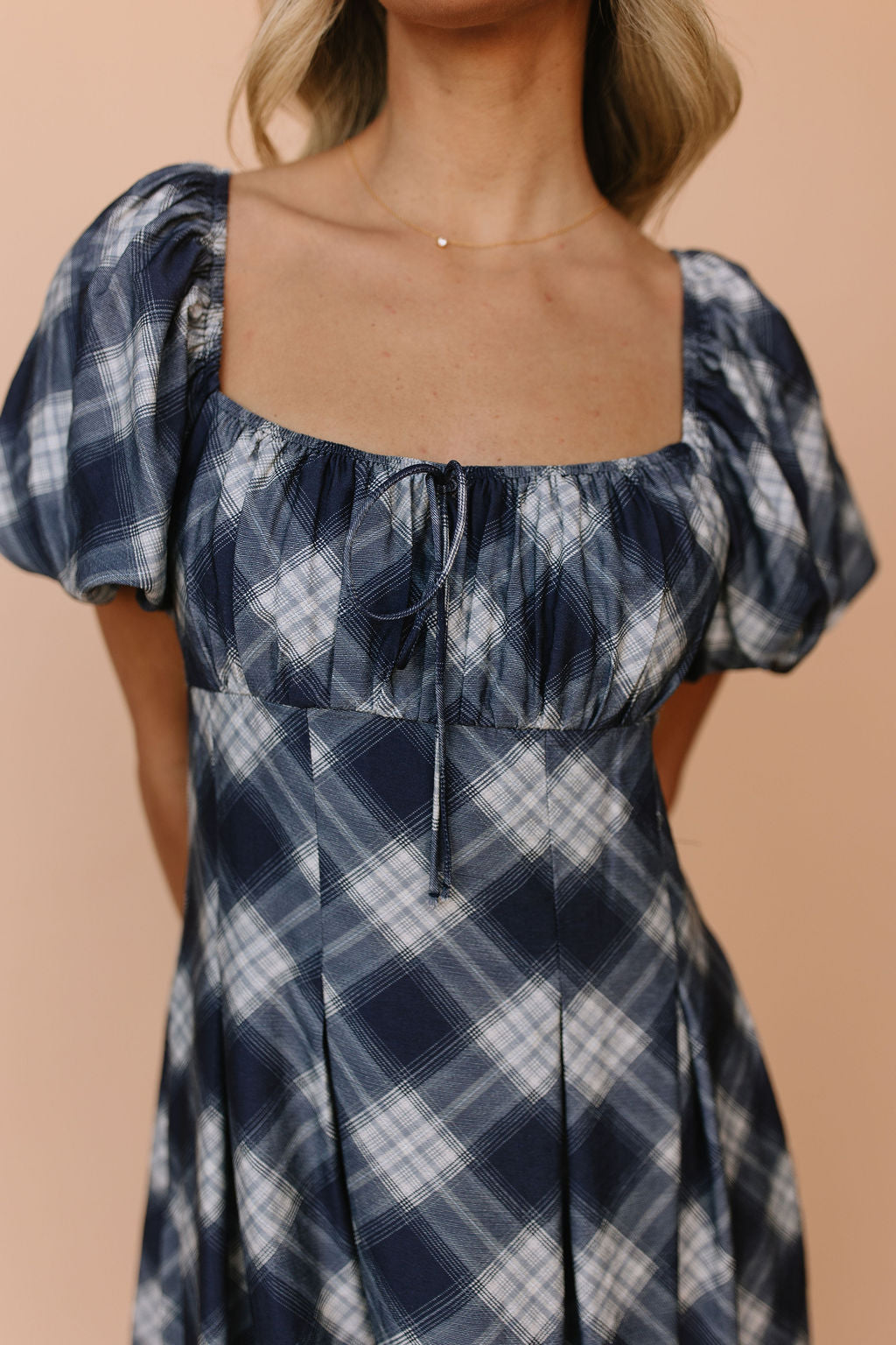 Nessa Plaid Dress