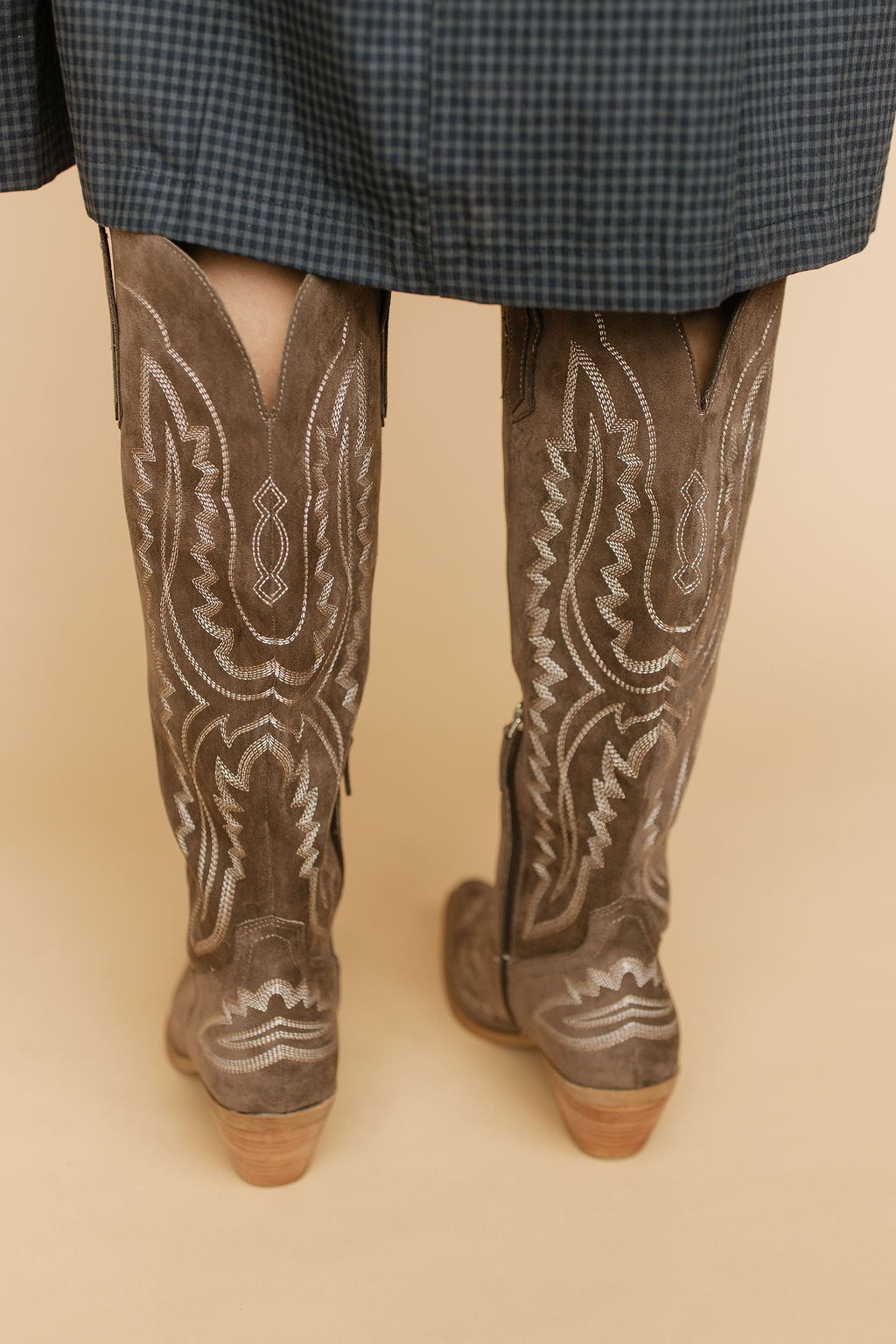 Tess Boots in Dark Chocolate