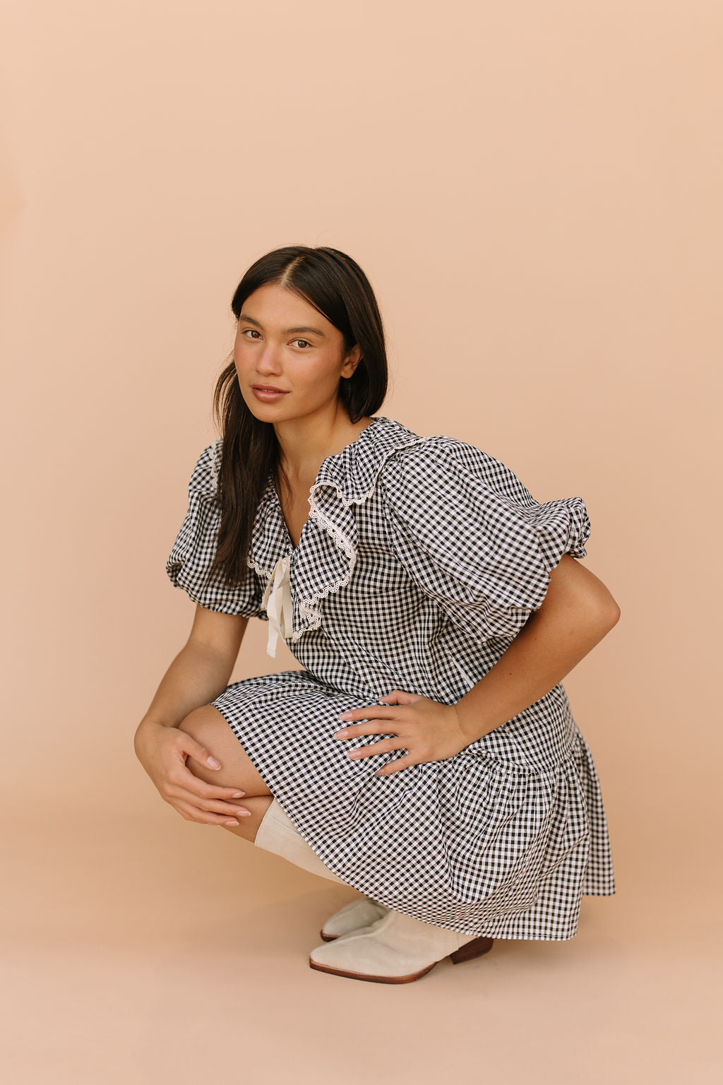 Sloane Gingham Dress