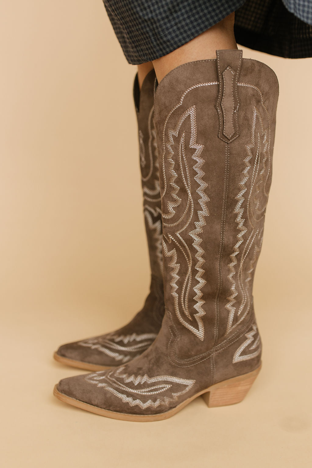 Tess Boots in Dark Chocolate Main image