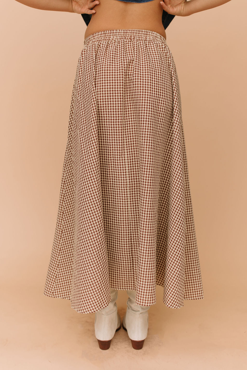 Phoenix Gingham Skirt