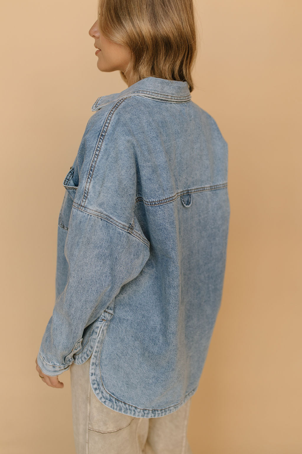 Romy Denim Jacket in Blue