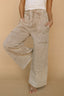 Milo Lounge Pants in Oatmeal Acid Wash