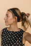 FINAL SALE - Polka Dot Headband in Black