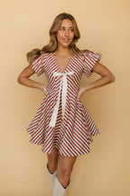 FINAL SALE - Peppermint Stripe Dress