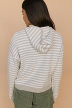 Myles Stripe Hooded Jacket