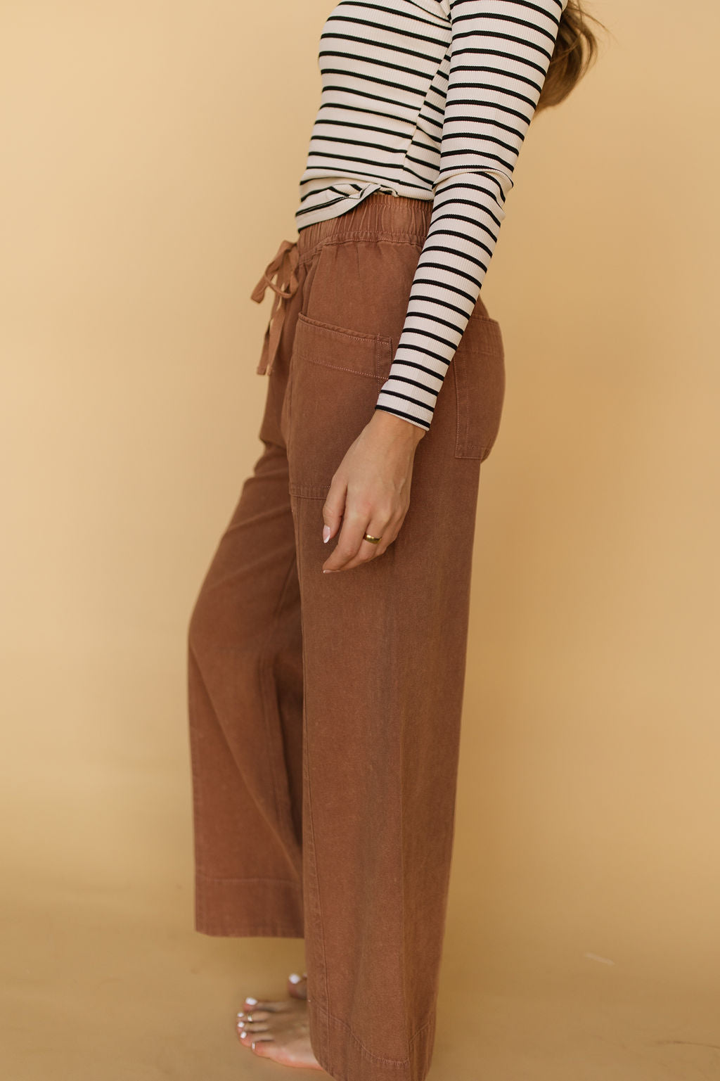 Sheena Cotton Twill Pants