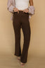 FINAL SALE - Cozy Core Fleece Pants in Chocolate