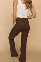 FINAL SALE - Cozy Core Fleece Pants in Chocolate