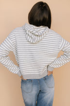 Myles Stripe Hooded Jacket