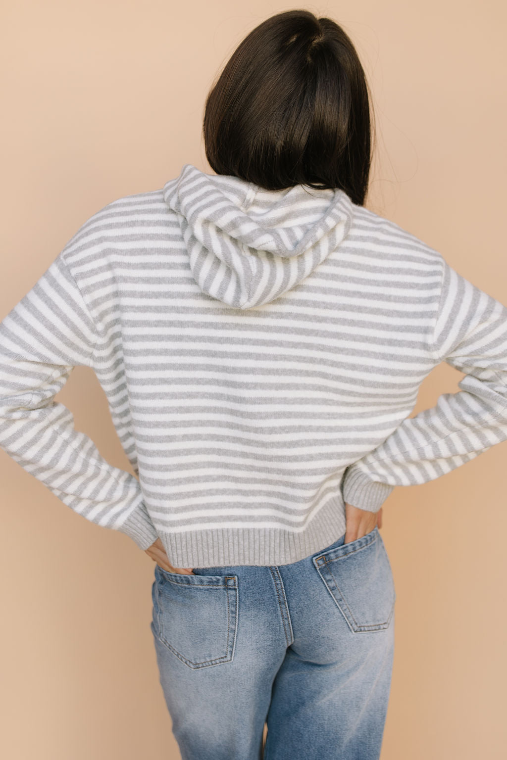 Myles Stripe Hooded Jacket