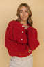Rachel Cardigan in Red