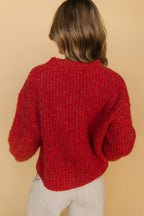 Rachel Cardigan in Red