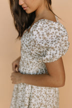 Venice Floral Midi in Cream