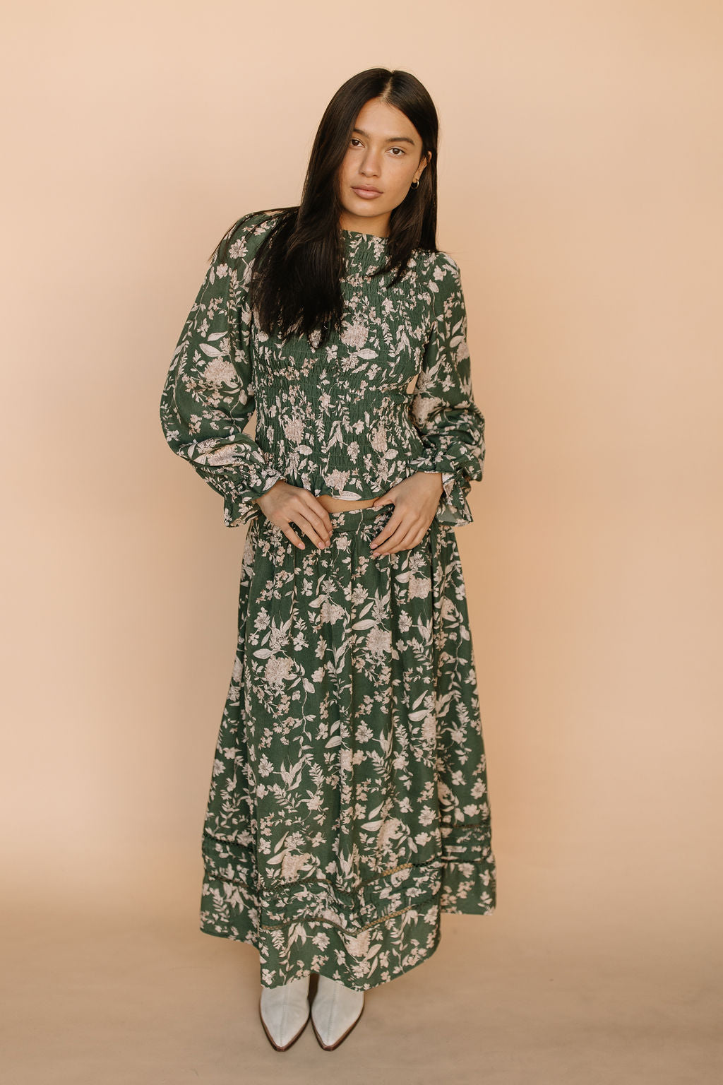 Annalise Floral Skirt Secondary image
