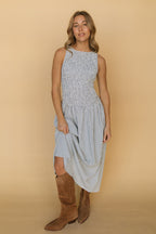 Annabelle Gingham Maxi