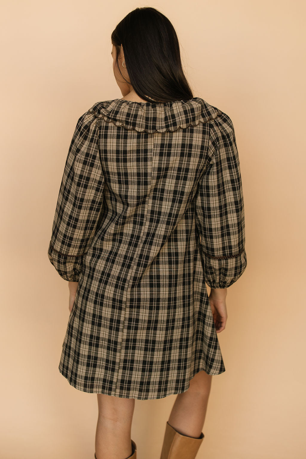 Madison Plaid Shift Dress