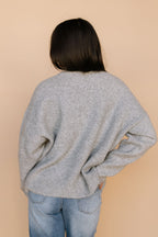 FINAL SALE - Hound Knit Sweater in Grey
