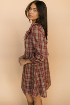 Madison Plaid Shift Dress