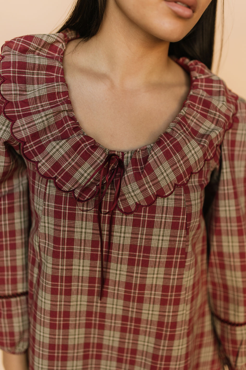 Madison Plaid Shift Dress