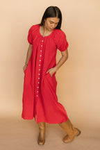 Sofie Gauze Floral Dress