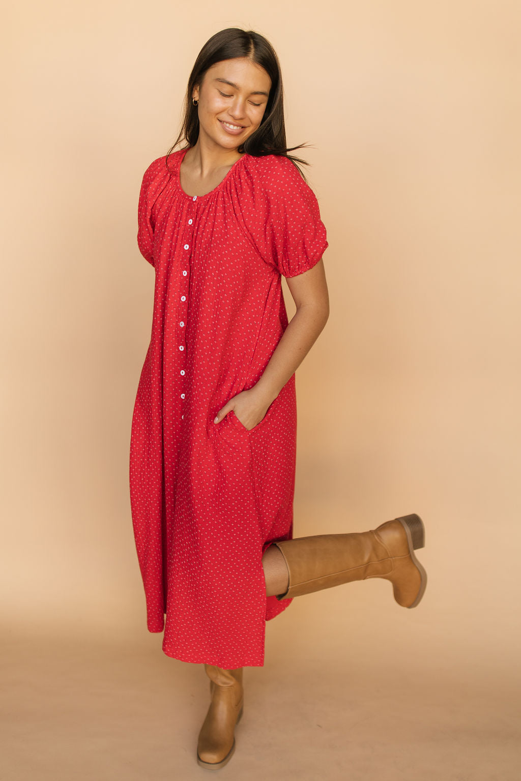 Sofie Gauze Floral Dress Main image