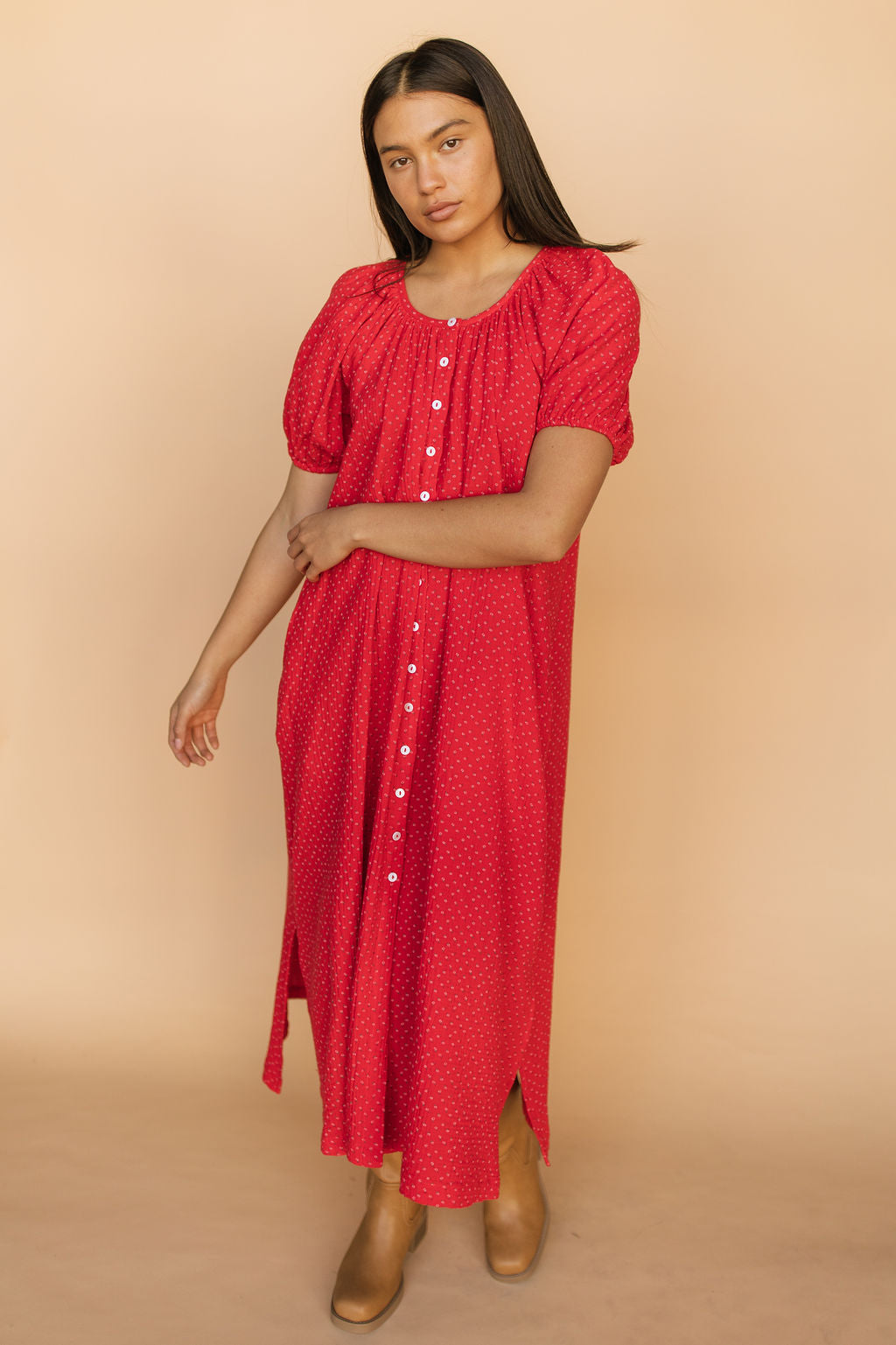 Sofie Gauze Floral Dress