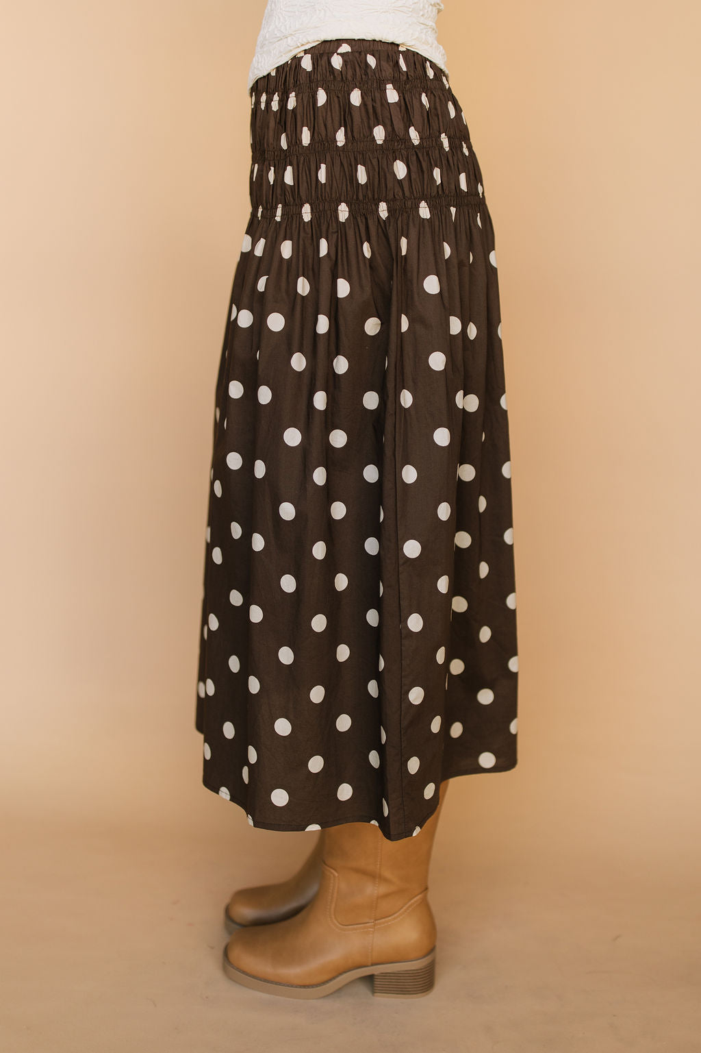 Kait Dotted Skirt Main image