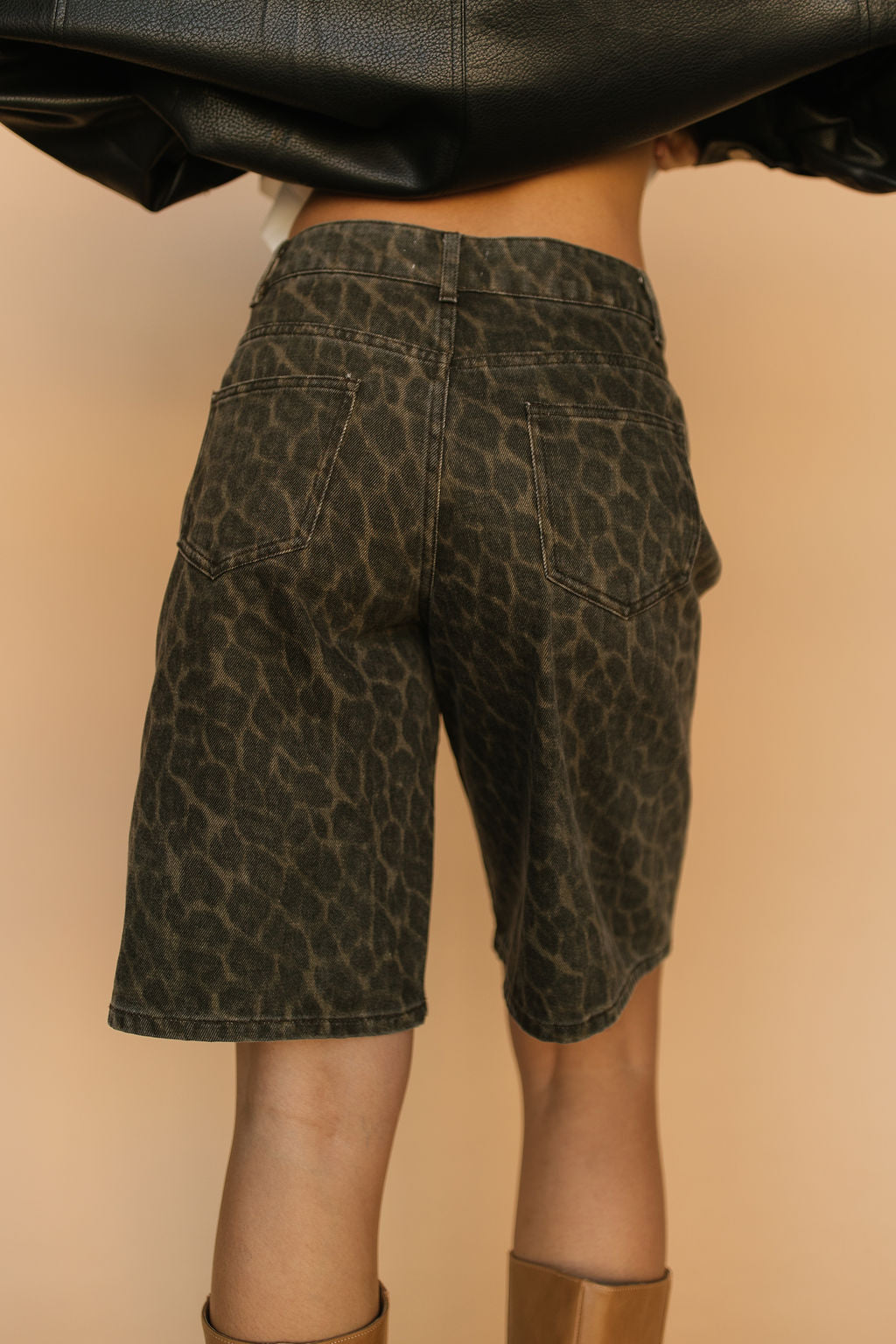 Dawson Leopard Jorts Main image