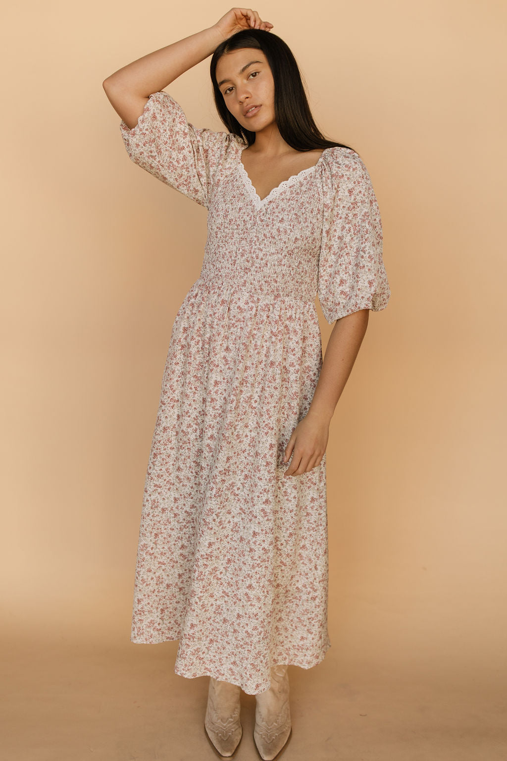 Amelia Floral Maxi Dress Main image